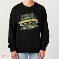 Style Musician Harmonica Blues Women's Sweatshirt thumb 0