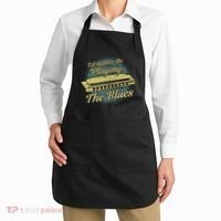Style Musician Harmonica Blues Apron thumb 2