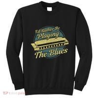 Style Musician Harmonica Blues Sweatshirt thumb 0
