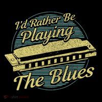 Style Musician Harmonica Blues Coaster thumb 2