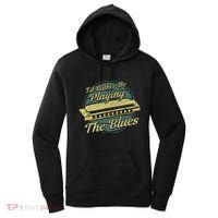 Style Musician Harmonica Blues Women's Hoodie thumb 0