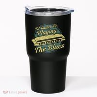Style Musician Harmonica Blues Tumbler thumb 0