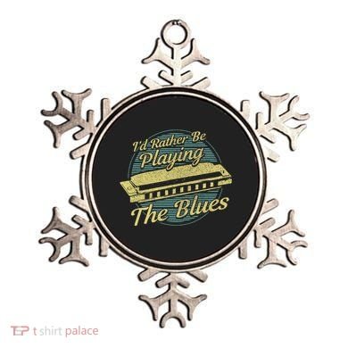 Style Musician Harmonica Blues Ornament
