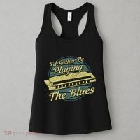 Style Musician Harmonica Blues Women's Tank Top thumb 3