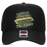 Style Musician Harmonica Blues Hat thumb 0