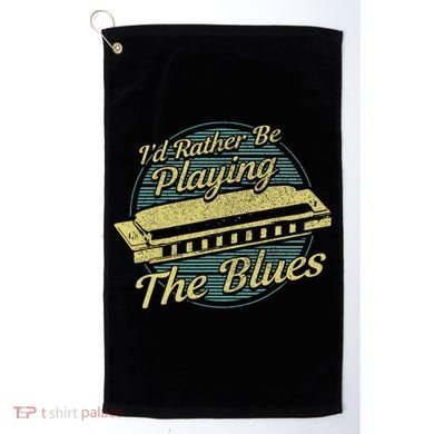 Style Musician Harmonica Blues Golf Towel