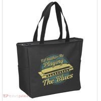 Style Musician Harmonica Blues Tote Bag thumb 2