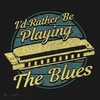 Style Musician Harmonica Blues Tote Bag thumb 4