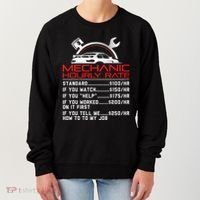 Sarcastic Mechanic Hourly Rate Skilled Professional Women's Sweatshirt thumb 0