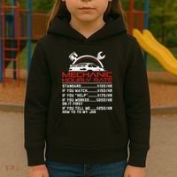 Sarcastic Mechanic Hourly Rate Skilled Professional Kids Hoodie thumb 3