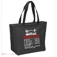 Sarcastic Mechanic Hourly Rate Skilled Professional Tote Bag thumb 2