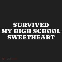 Survived My High School Sweetheart Funny Aesthetic Beanie thumb 2