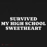 Survived My High School Sweetheart Funny Aesthetic Women's Hoodie thumb 2