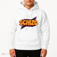 Schizo Mental Health Schizophrenia Hoodie thumb 2