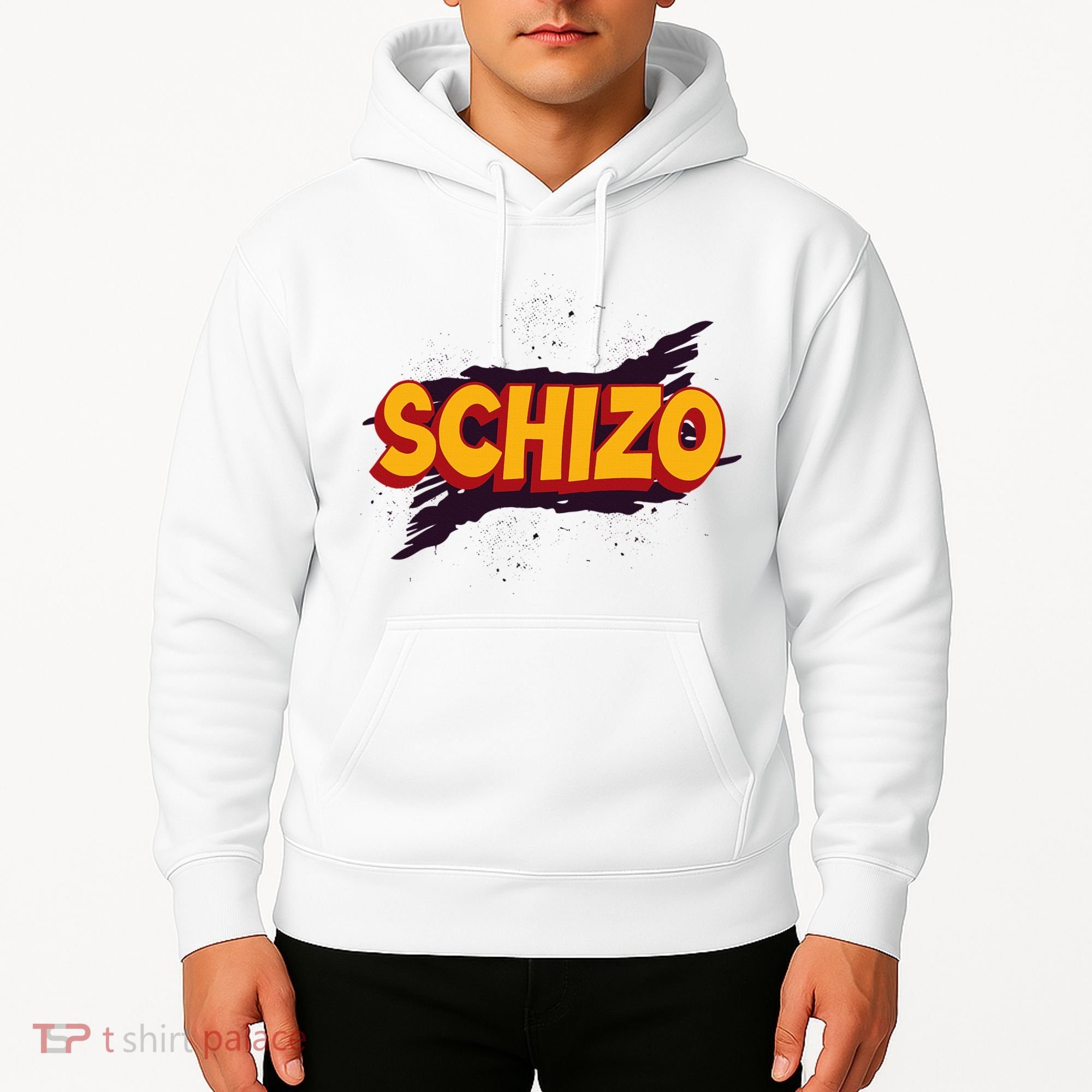Schizo Mental Health Schizophrenia Hoodie