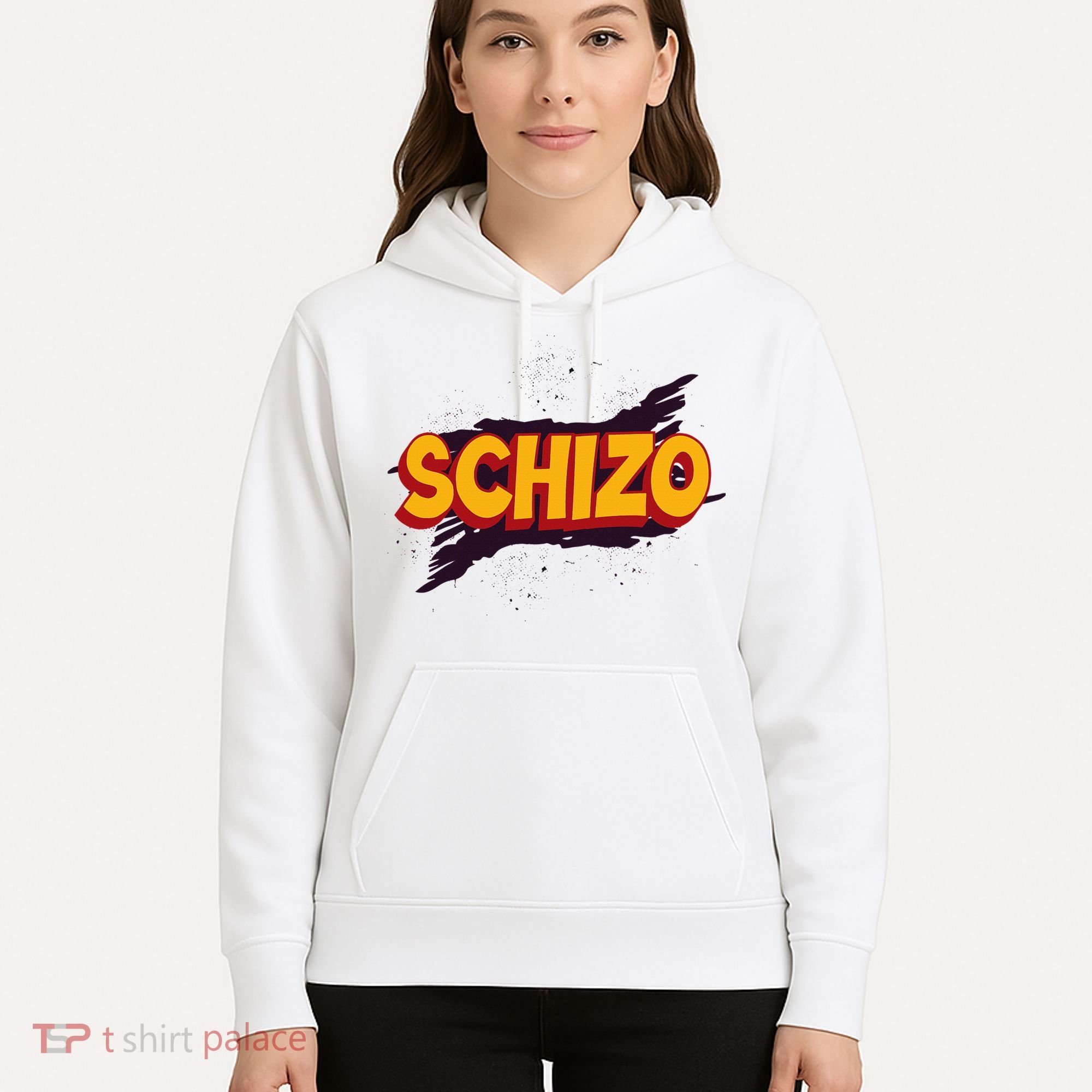 Schizo Mental Health Schizophrenia Hoodie