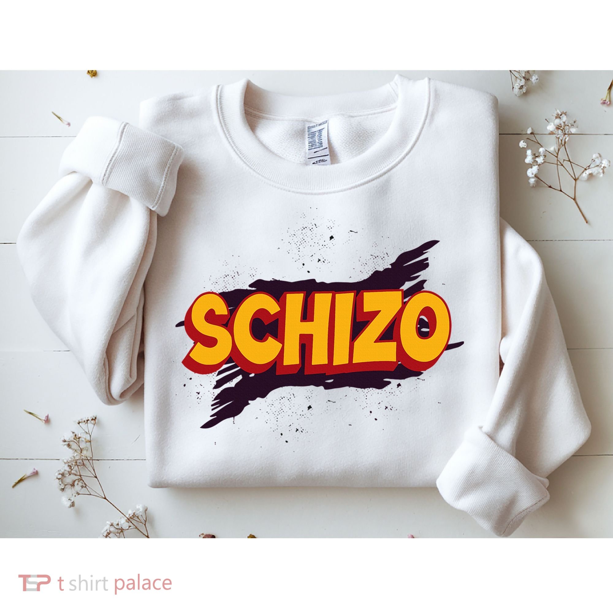 Schizo Mental Health Schizophrenia Sweatshirt