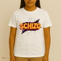 Schizo Mental Health Schizophrenia T-Shirt thumb 4