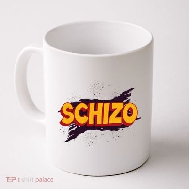 Schizo Mental Health Schizophrenia Coffee Mug