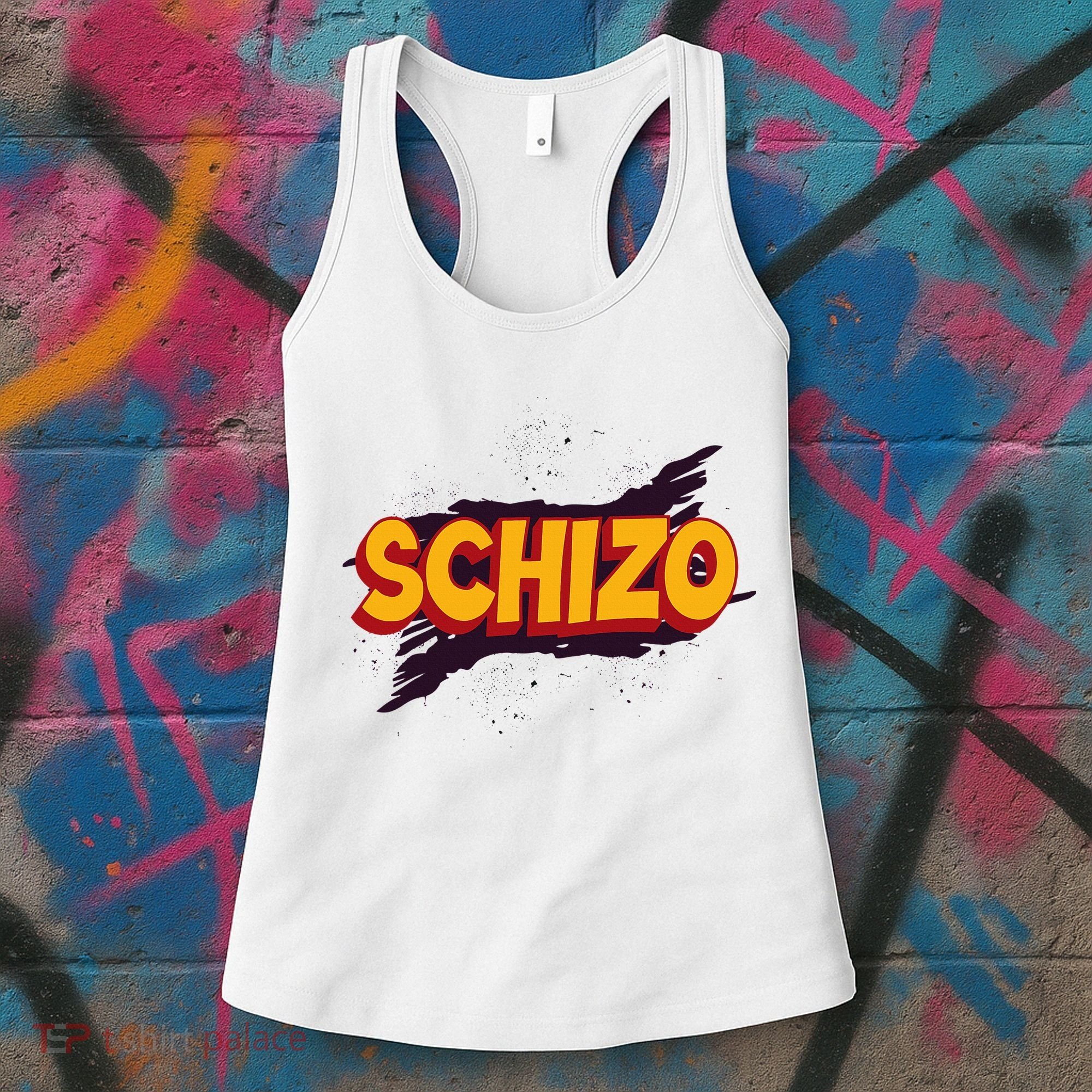 Schizo Mental Health Schizophrenia Women's Tank Top