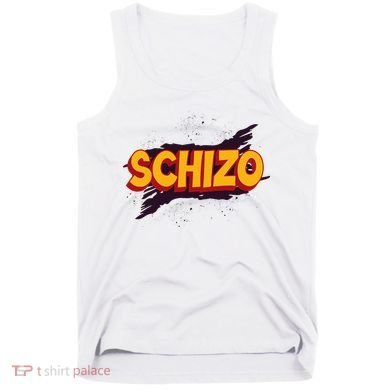 Schizo Mental Health Schizophrenia Tank Top