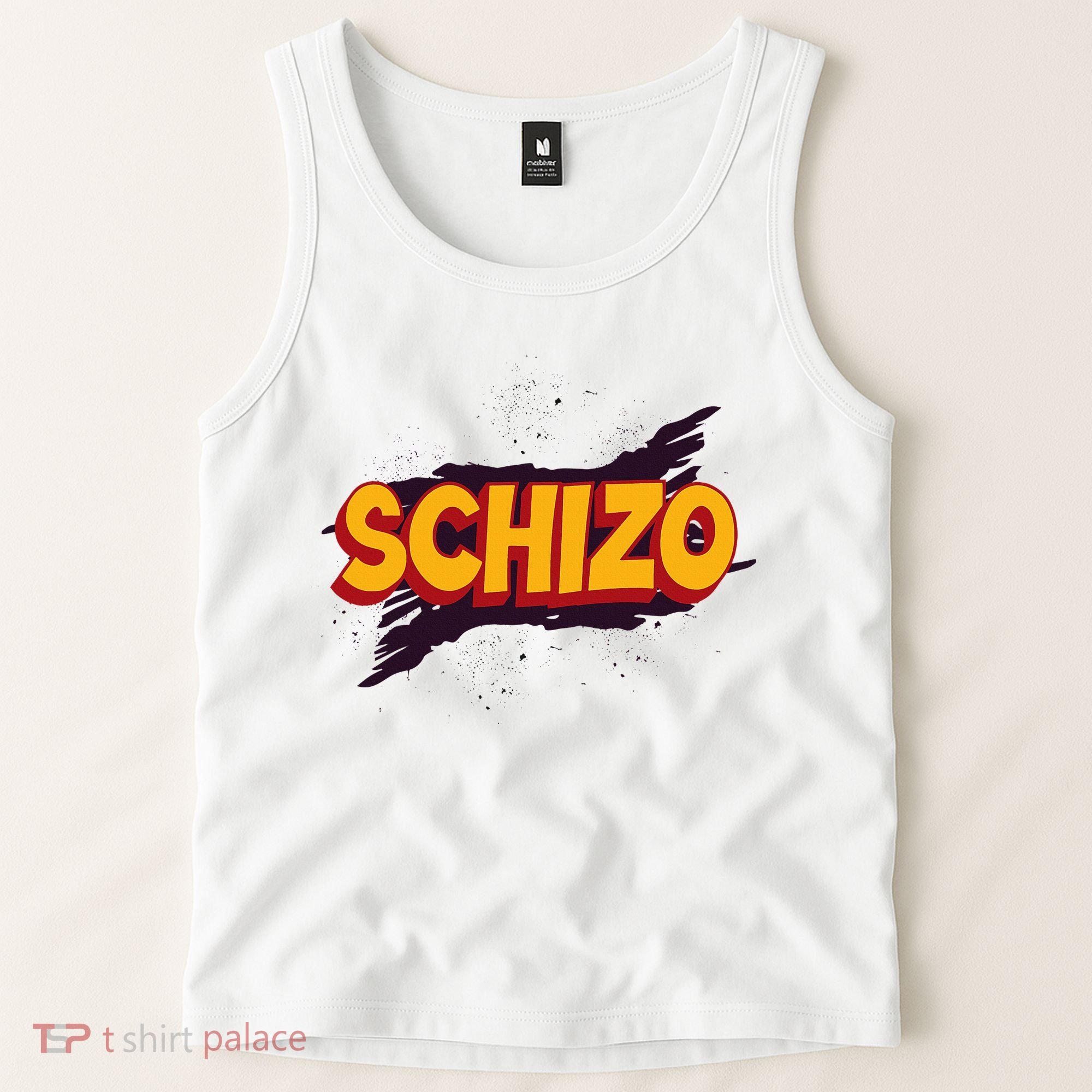 Schizo Mental Health Schizophrenia Tank Top