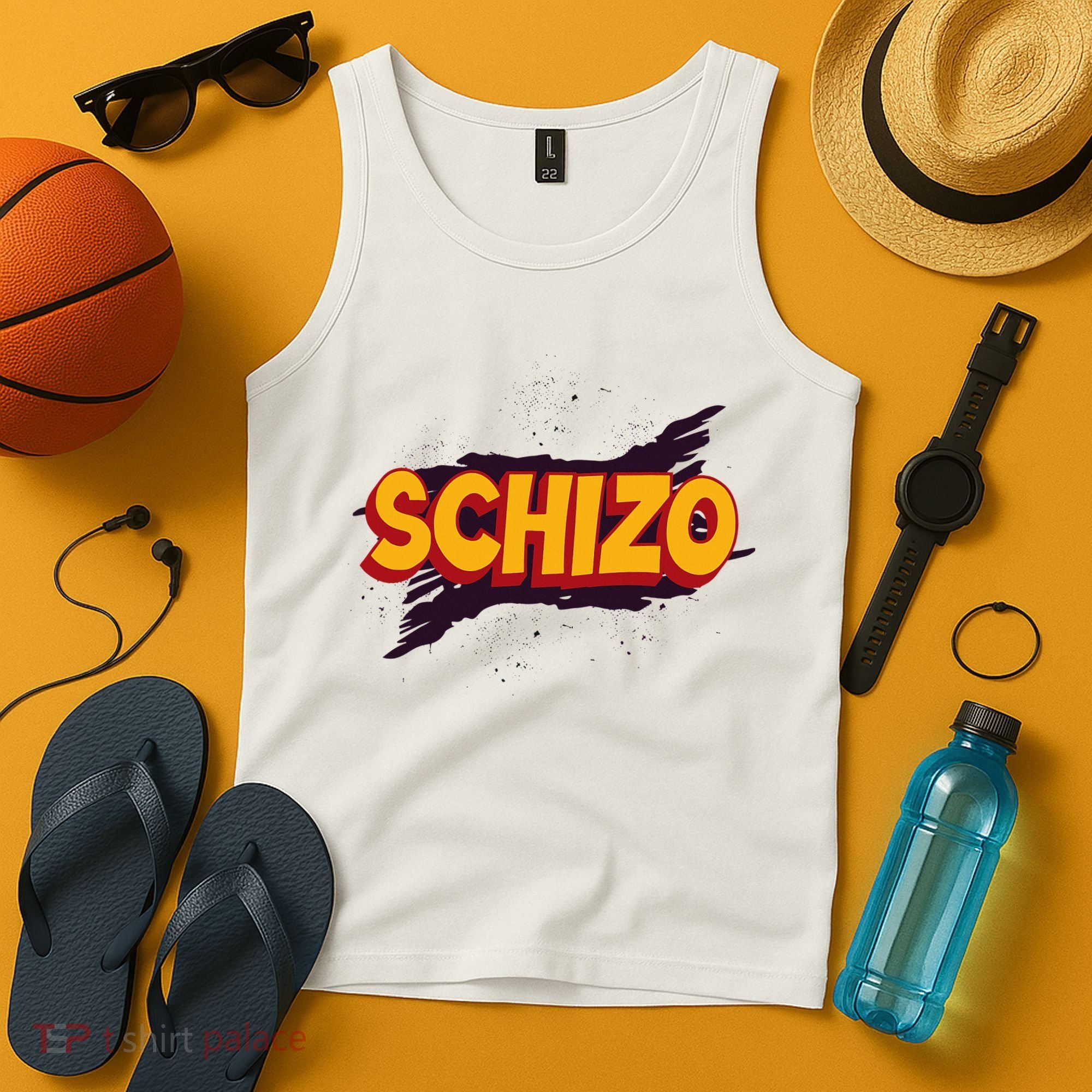 Schizo Mental Health Schizophrenia Tank Top