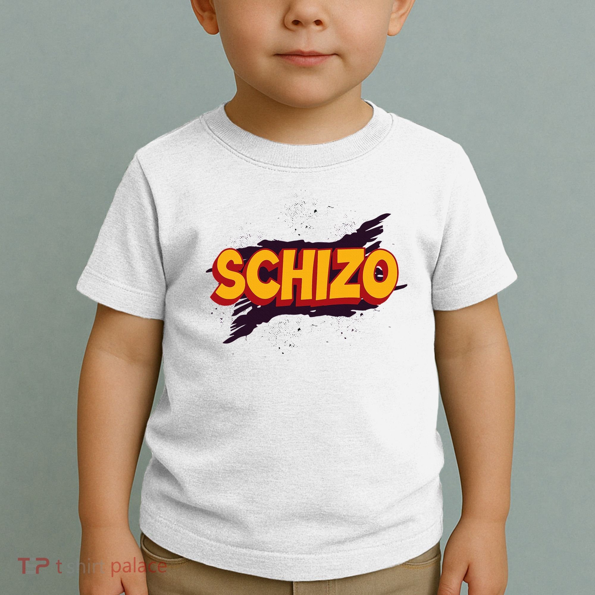Schizo Mental Health Schizophrenia Toddler T-Shirt