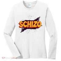 Schizo Mental Health Schizophrenia Women's Long Sleeve Shirt thumb 0
