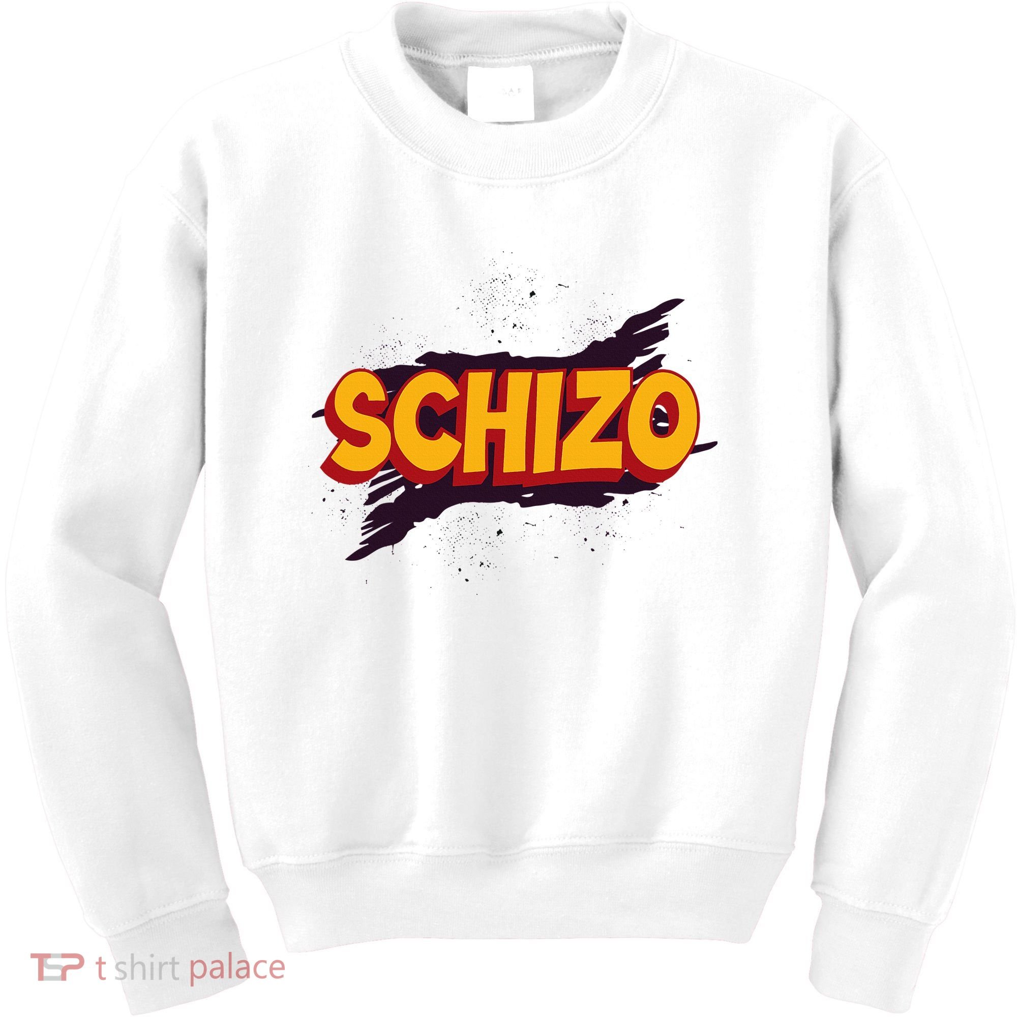 Schizo Mental Health Schizophrenia Kids Sweatshirt