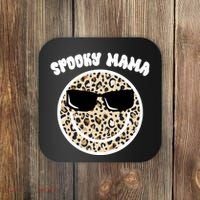Spooky Mama Halloween Cheetah Smile Coaster thumb 0