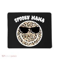 Spooky Mama Halloween Cheetah Smile Mousepad thumb 0