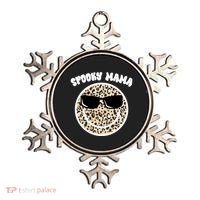 Spooky Mama Halloween Cheetah Smile Ornament thumb 0