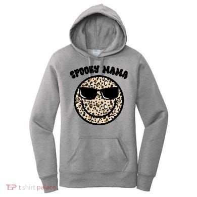 Spooky Mama Halloween Cheetah Smile Women's Hoodie