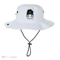 Scorpio Messy Hair Bun Birthday Gift Bucket Hat thumb 0