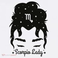 Scorpio Messy Hair Bun Birthday Gift Women's Tank Top thumb 5