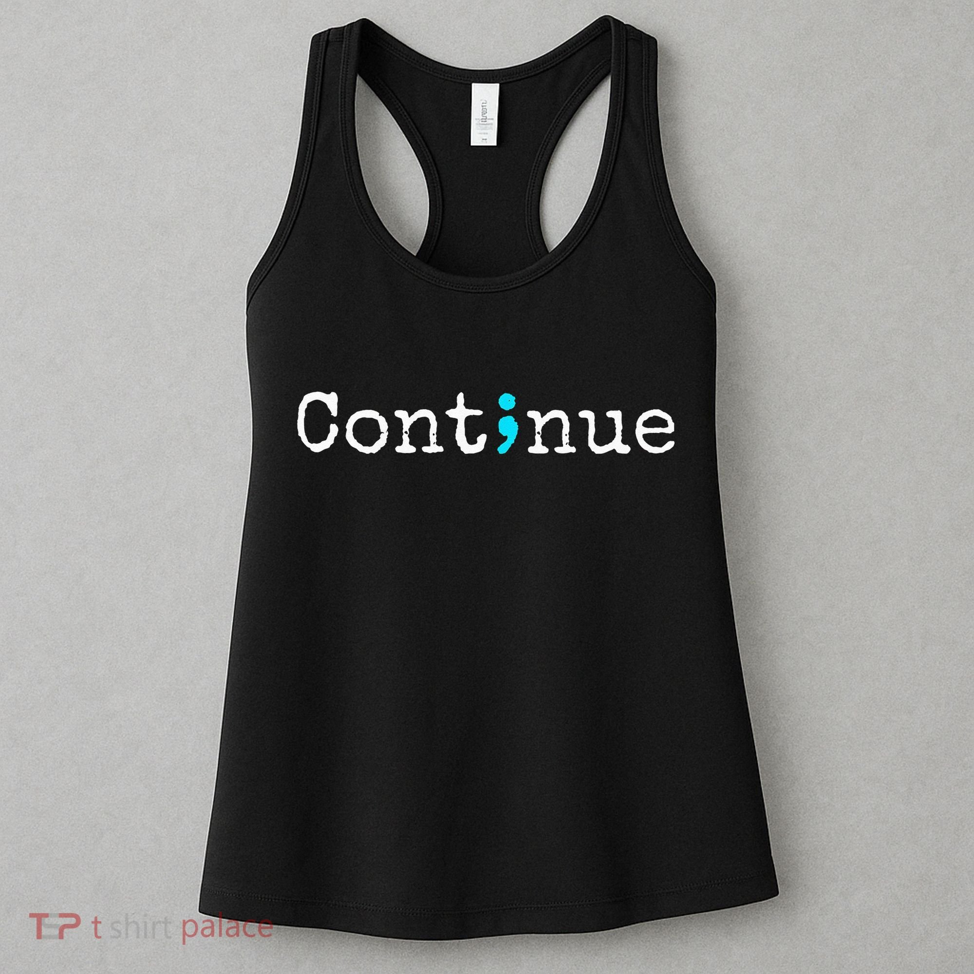 Semicolon Mental Health & Suicide Prevention Awareness Women's Tank Top