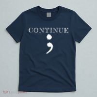 Semicolon Mental Health Awareness Suicide Prevention T-Shirt thumb 5