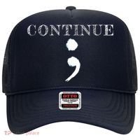 Semicolon Mental Health Awareness Suicide Prevention Hat thumb 0