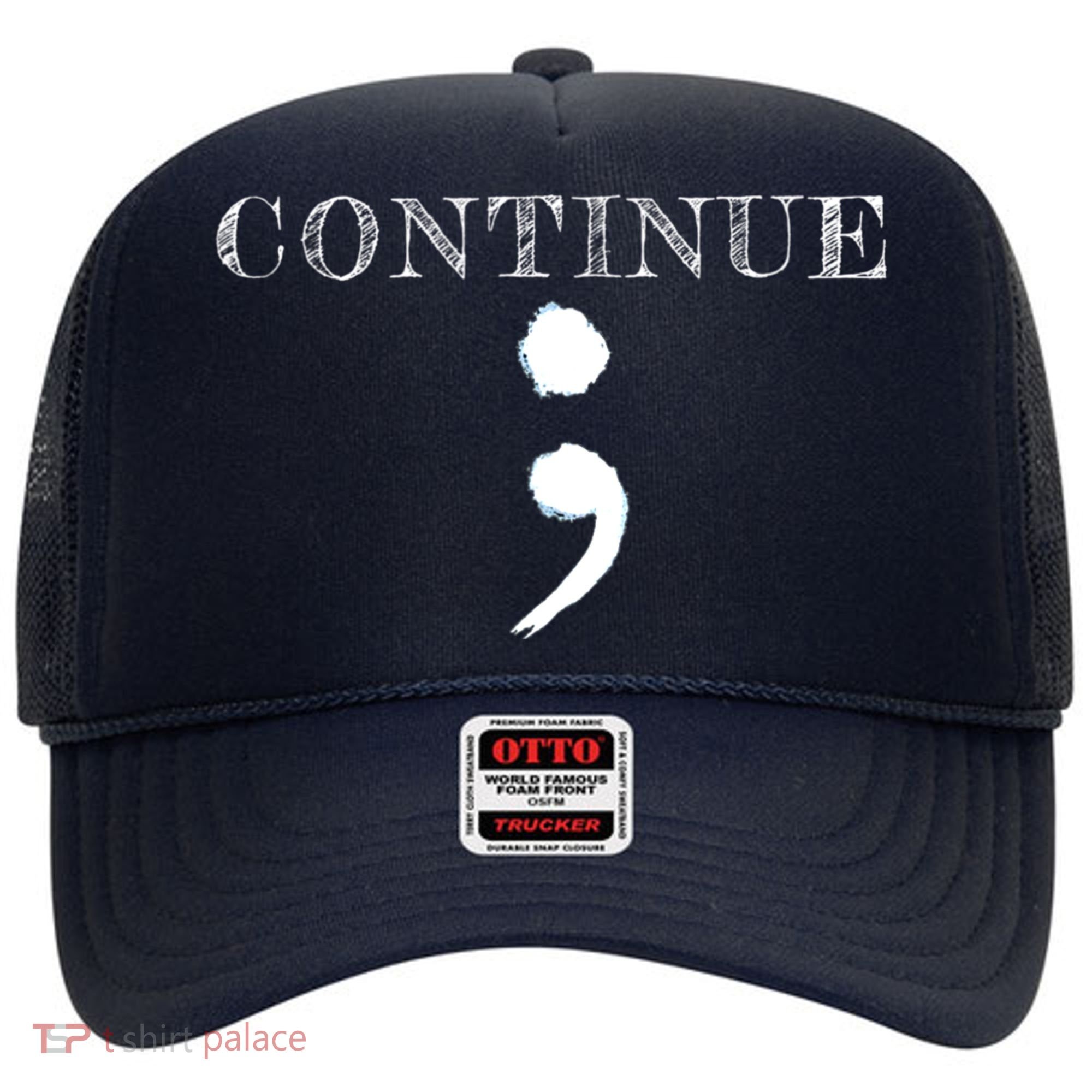 Semicolon Mental Health Awareness Suicide Prevention Hat