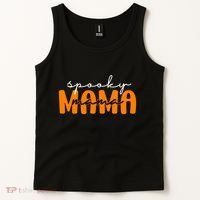 Spooky Mama Halloween Tank Top thumb 2