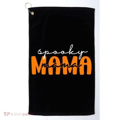 Spooky Mama Halloween Golf Towel