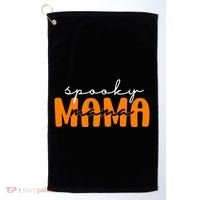 Spooky Mama Halloween Golf Towel thumb 0