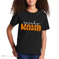 Spooky Mama Halloween Kids T-Shirt thumb 2