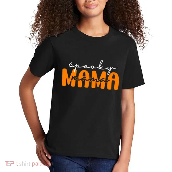 Spooky Mama Halloween Kids T-Shirt