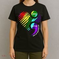 Semicolon Mental Health Awareness T-Shirt thumb 4