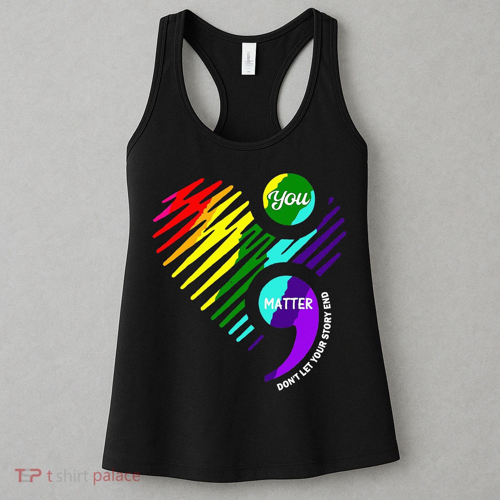 Semicolon Mental Health Awareness Women's Tank Top