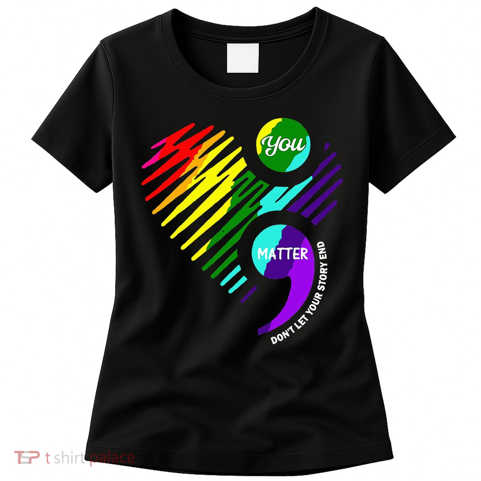 Semicolon Mental Health Awareness Women's T-Shirt