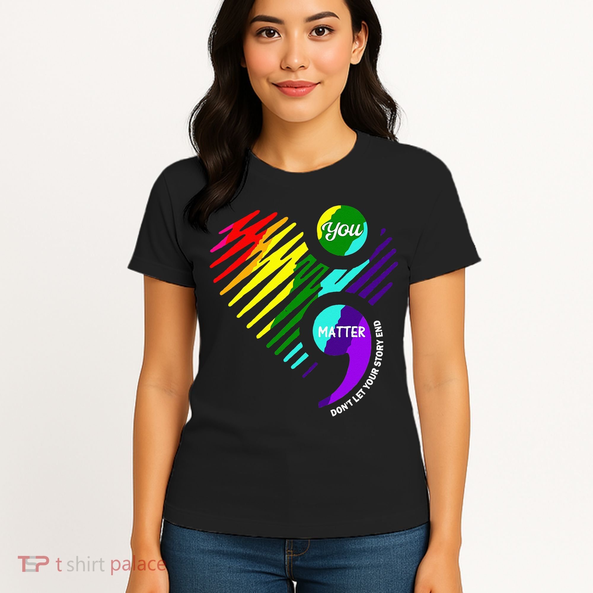 Semicolon Mental Health Awareness Women's T-Shirt