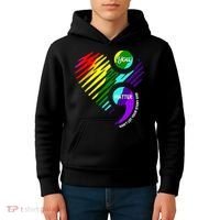 Semicolon Mental Health Awareness Kids Hoodie thumb 4